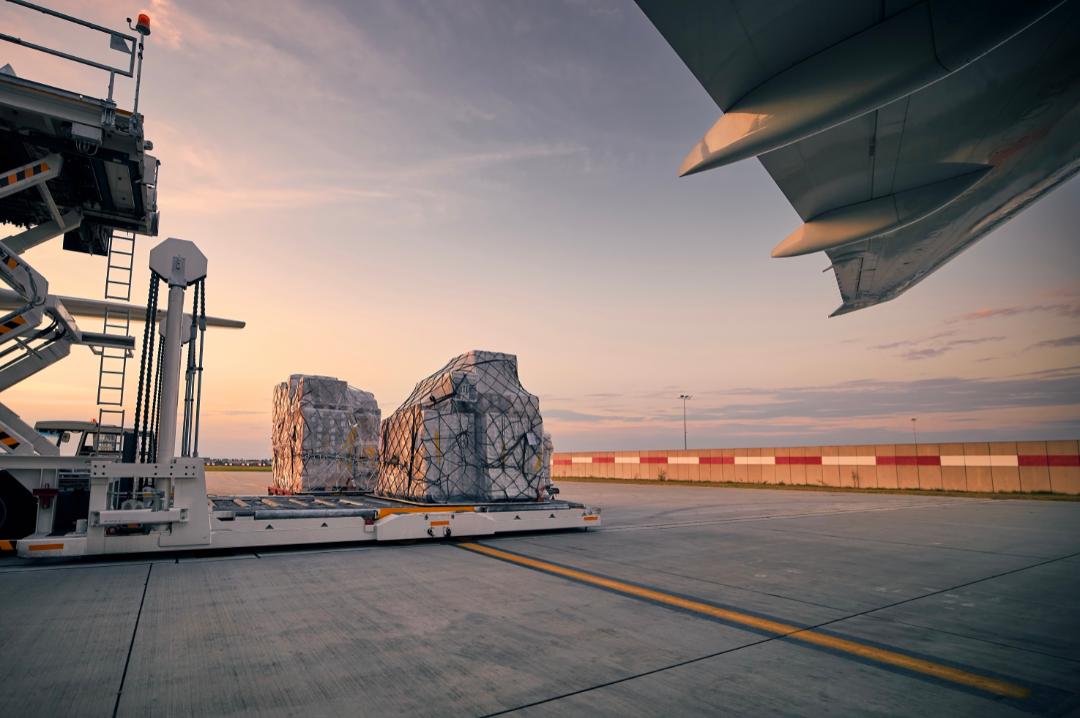 Ladungssicherung Flugzeug